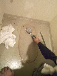 柔らかく優しい印象の流線的デザインでトイレ空間を演出 世田谷区S様邸 柔らかく優しい印象の流線的デザインでトイレ空間を演出 世田谷区S様邸